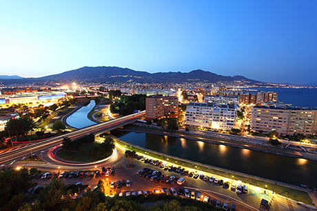 fuengirola at night Luksusleiligheter i Fuengirola