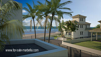 villa on the beach marbella