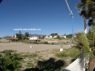 villa on beach